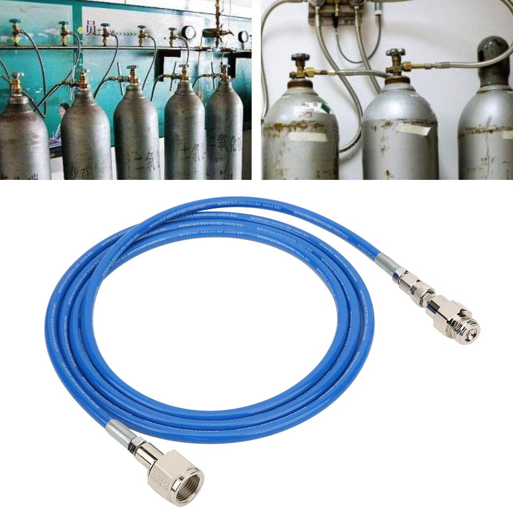 Adattatore CO2 Alta Pressione Per SodaStream | Tubo 1.5m Per Bombole Esterno Filettato - Kit Completo - Foto 2