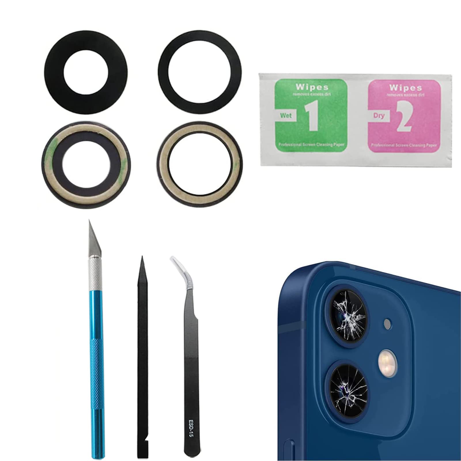 Brand New Iphone 13 YUYOND 2pcs OEM Original Rear Back Camera