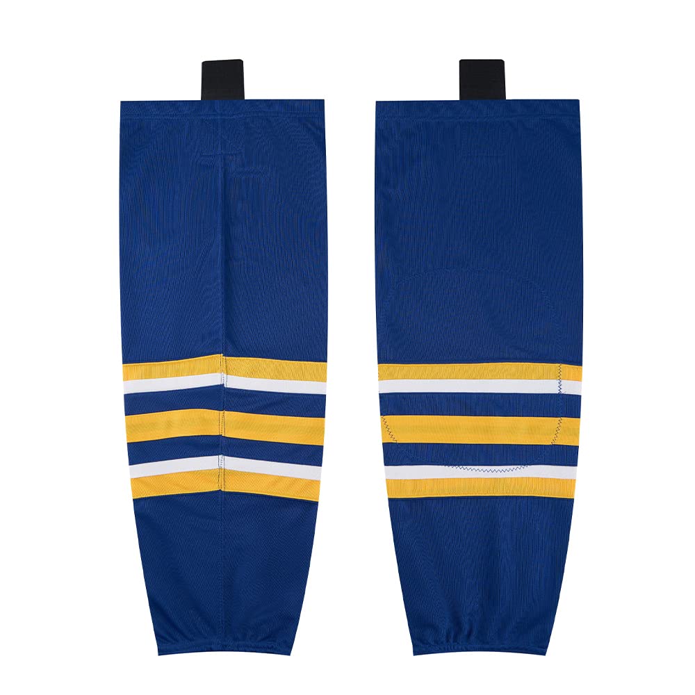 EALER HS100 Series Team Color Dry Fit Ice Hockey Socks Foer Junior To Senior & Youth To Adult