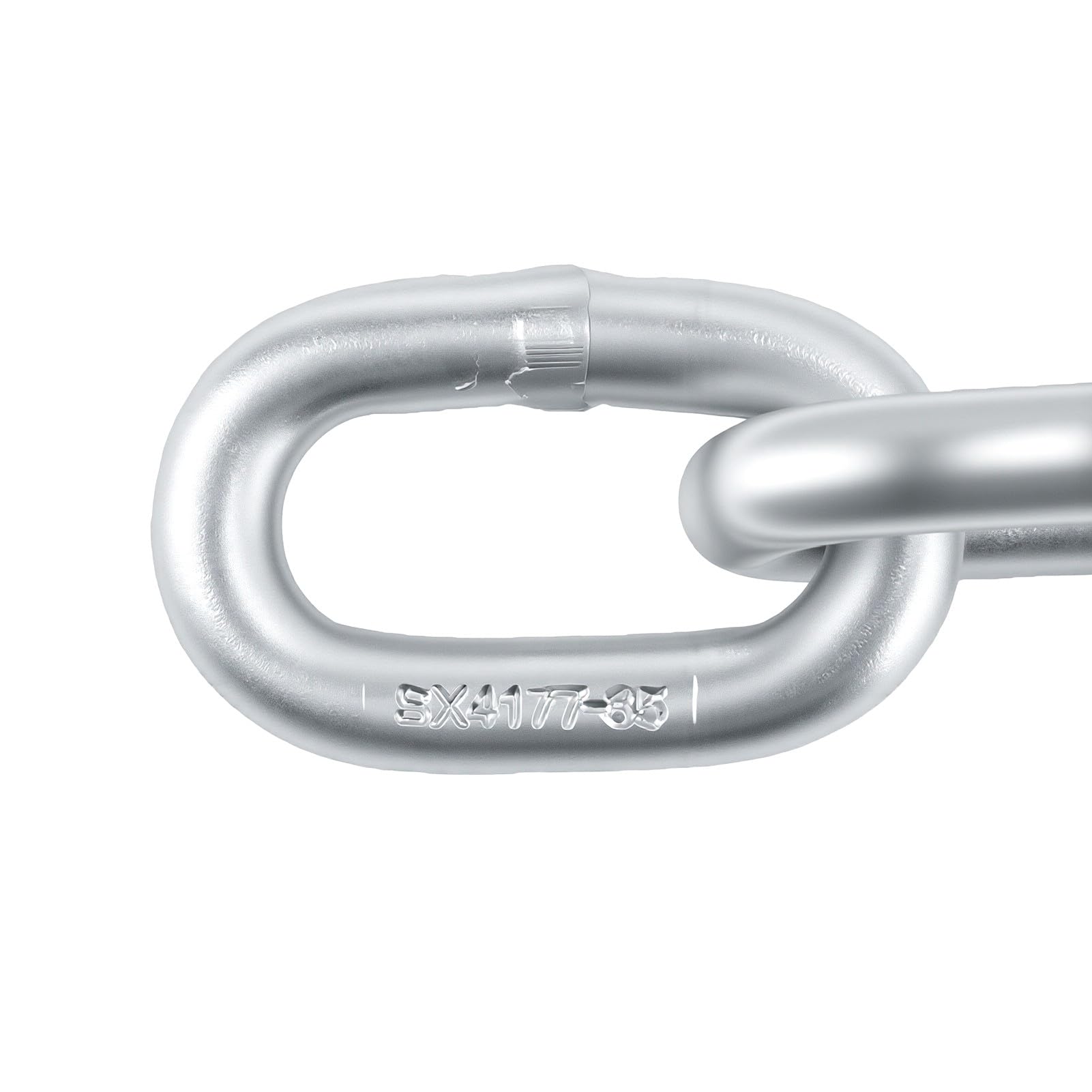 Akozon Catena di Sicurezza per Traino in Acciaio Al Carbonio Zincato Carichi Pesanti, Diametro del Filo 13 Mm, Carico Rottura 7716 Libbre, Collegamento il Backup Rimorchio