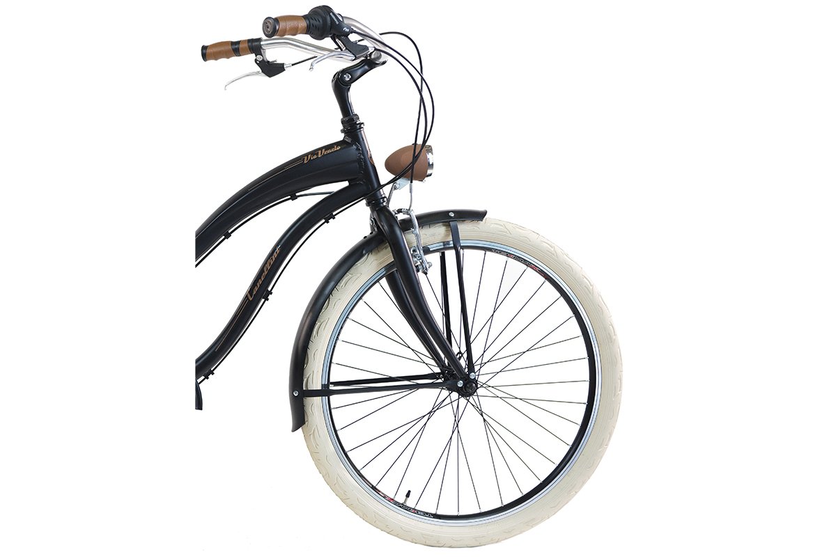Via Veneto by Canellini Fahrrad Rad Citybike CTB Frau Vintage Retro American Cruiser Alluminium