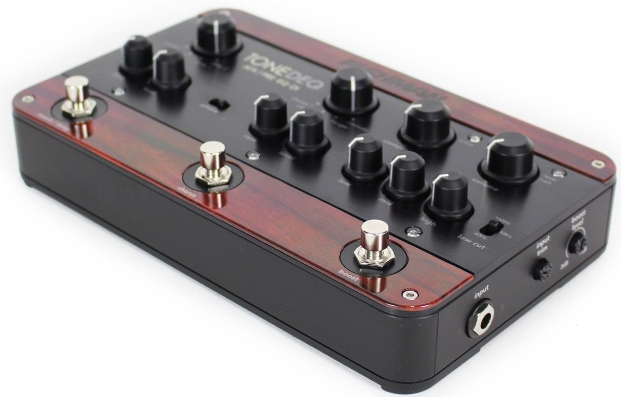 Amazon | FISHMAN FX ToneDEQ AFX Preamp, EQ and DI with Dual