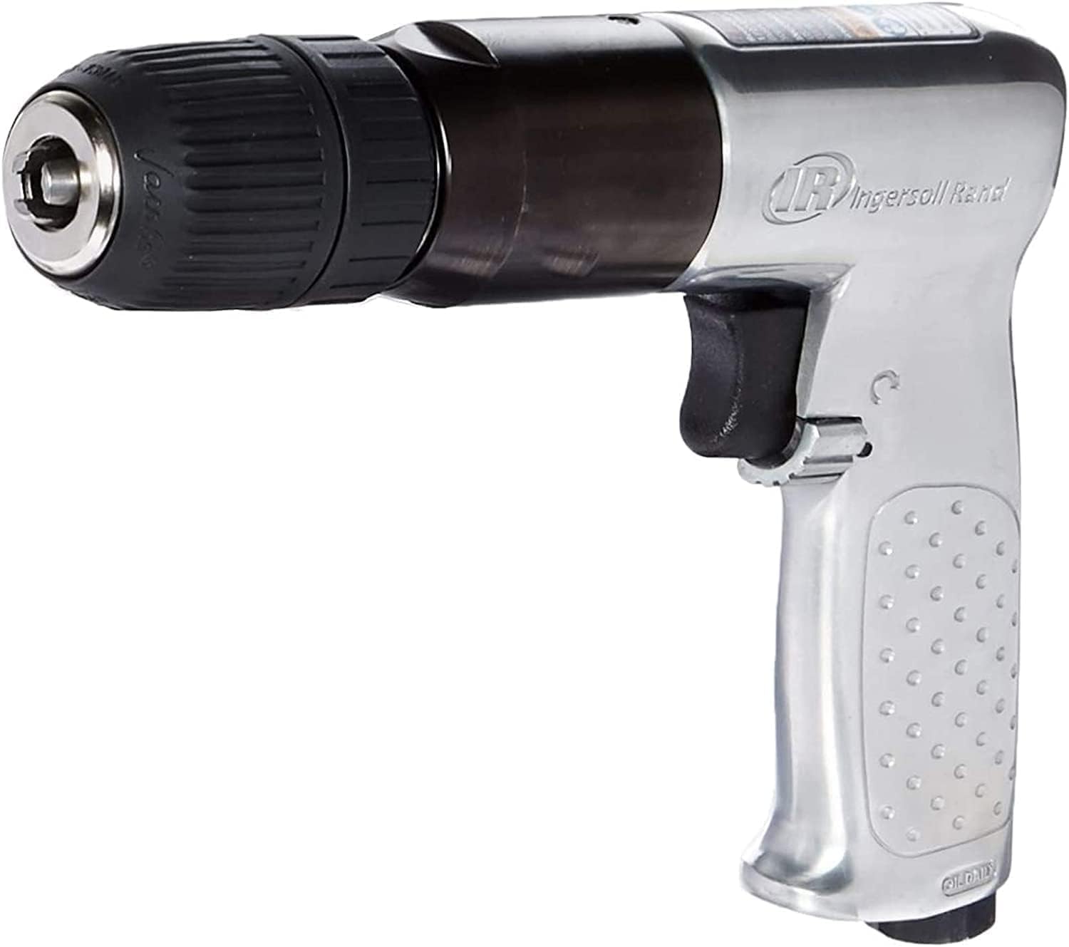 Heavy-Duty 1/2" (13 mm) Variable-Speed Reversible Air-Powered Drill with Keyless Chuck, 400 RPM, 0.5 hp Motor, 1-Unit, 7803RAKC, Tool, High