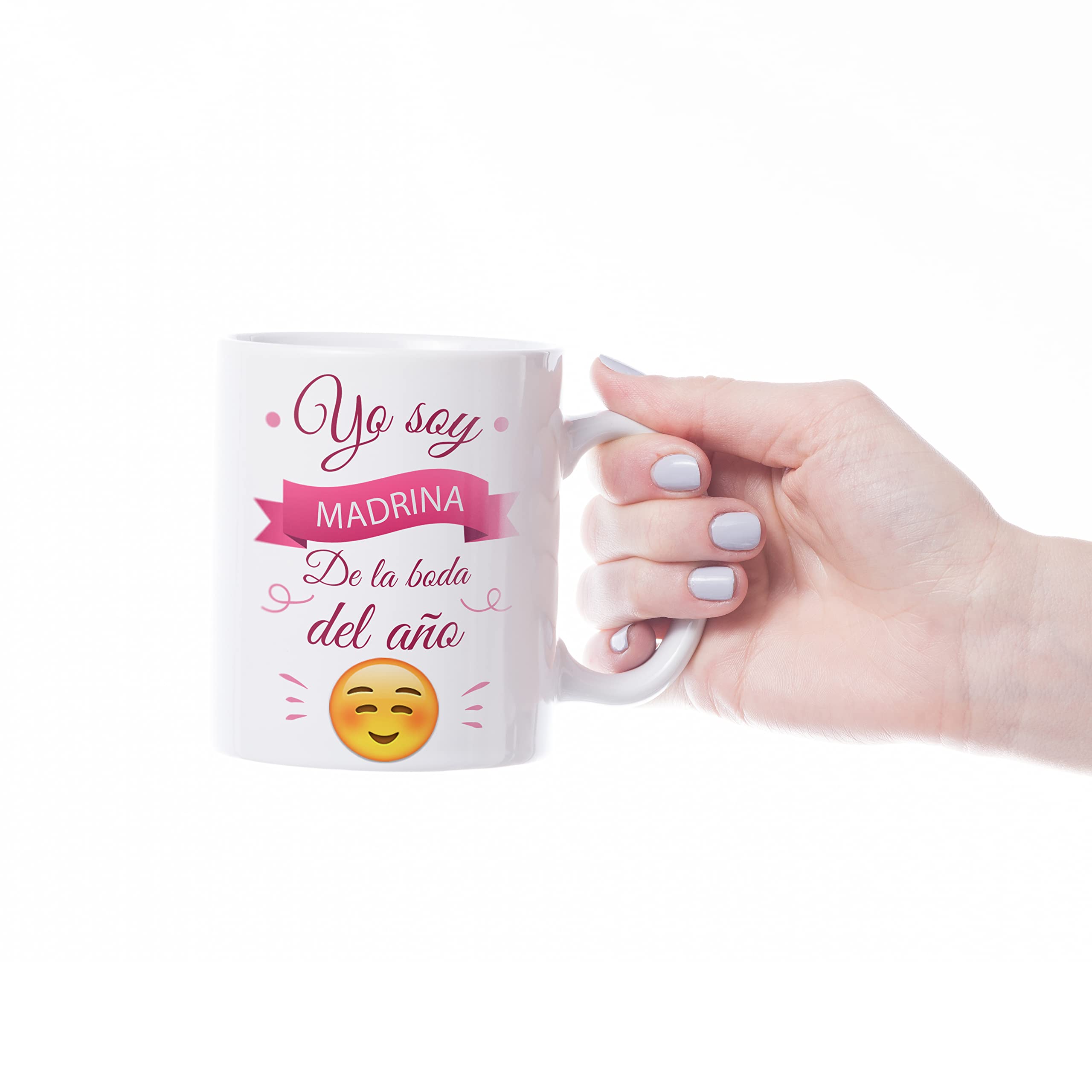 Taza Personalizada | Madrina de boda | Regalos Personalizados | Regalos para Bodas | Día especial | (150)