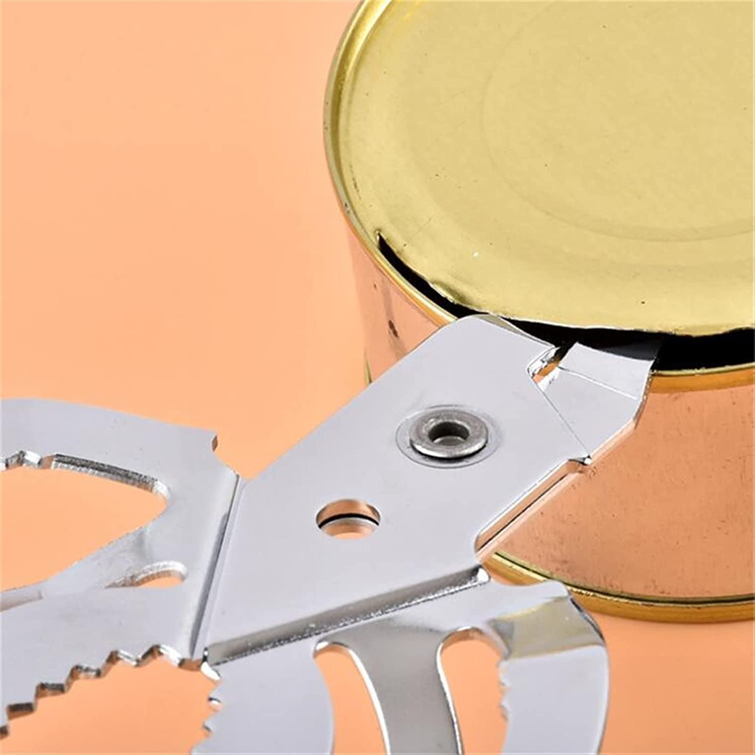 Abrelatas Abrelatas Tapa Abridor de tarros Práctico tapón de rosca Abridores de tarros Abrelatas multiusos Botella Tapa Llave Botella Utensilios de cocina (Color (como en la imagen)
