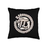 Physics & Numbers Designs Math School Teacher Professor PI Throw Pillow, 16x16, Multicolor