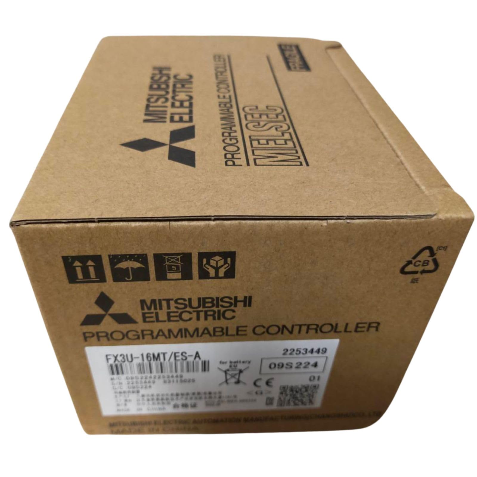 Acid 100% mit subishi PLC FX3U-16MT/ES-A in Box