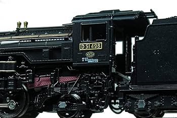 Amazon.co.jp: Nゲージ D51 498 副灯付 鉄道模型 蒸気機関車 KATO 蒸気