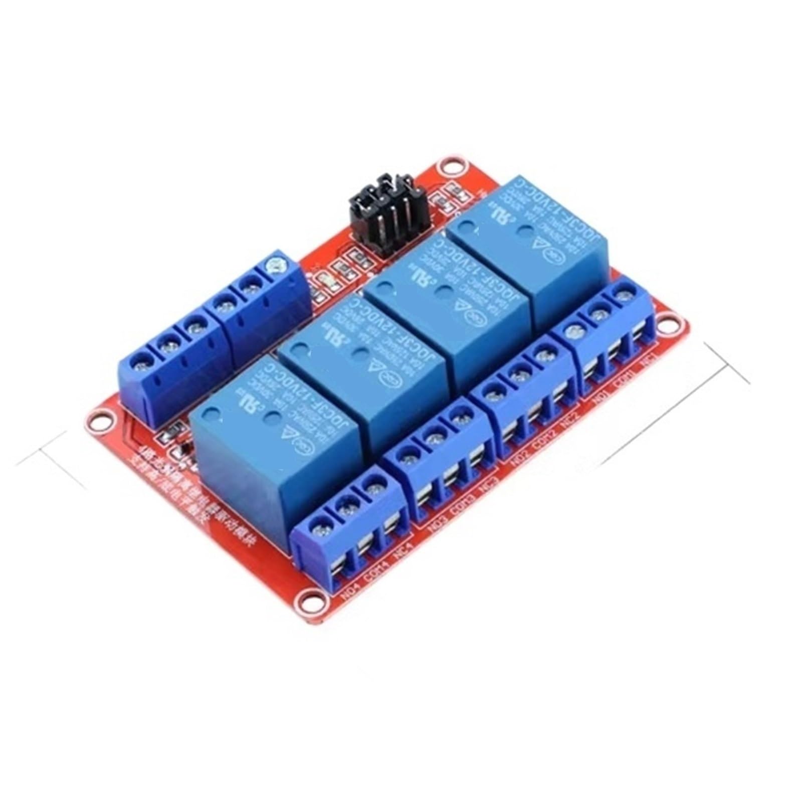 Éliminez les parasites de vos automates avec ce module relais 12V 4 canaux isolé
