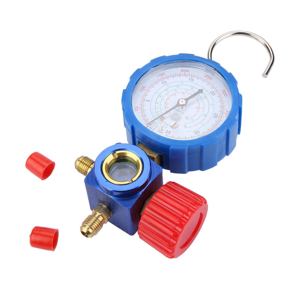 Caratteristiche stabili Manometro per collettore durevole ad alta affidabilità, manometro per aria condizionata, 500psi R22 per R502 R12 R410