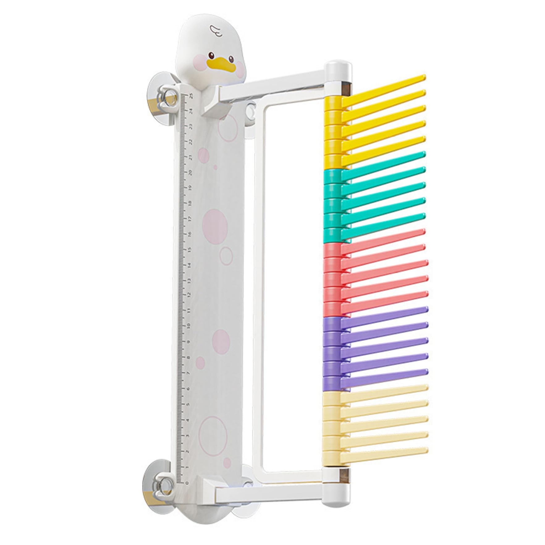 Vertikaler Jump -Tester für Kinder Cartoon Entenwand montiert vertikaler Sprungtrainer Angerufene vertikale Sprungmessungsinstrument für Kindergarten, vertikaler Jump -Tester, vertikale Sprungmessung