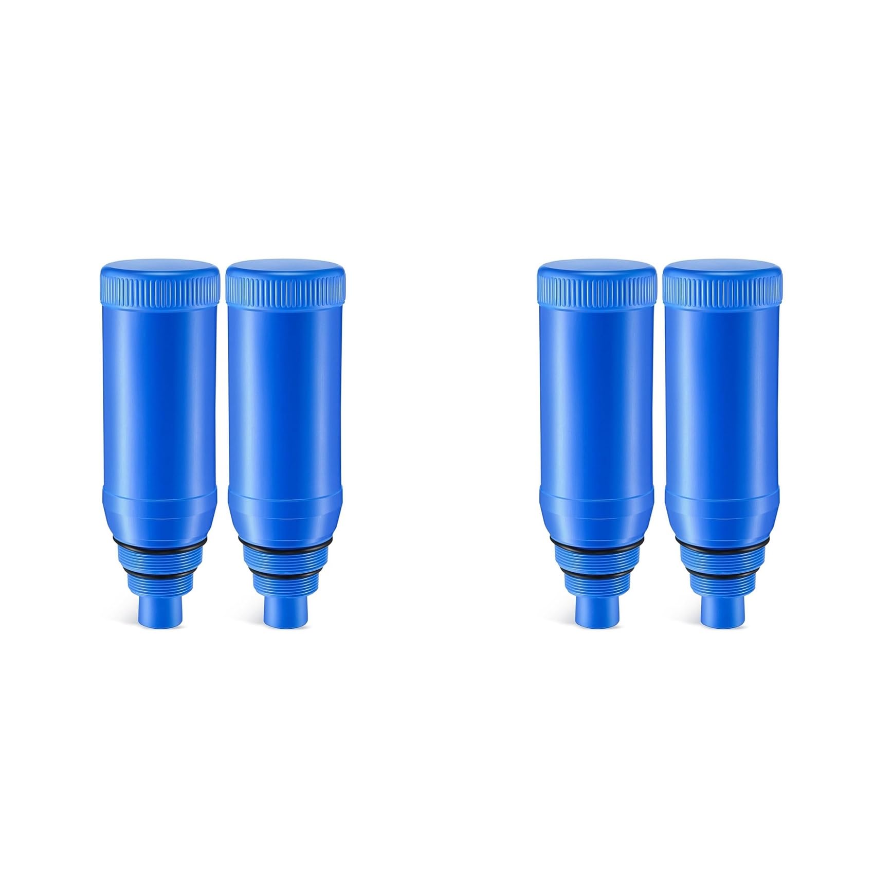 Jnchdghwa 4-Pack Pool Skimmer Plug, Pool Skimmer Cover, Skimmer Winter Plug for 1.5In and 2.0In Threaded Skimmers 9In
