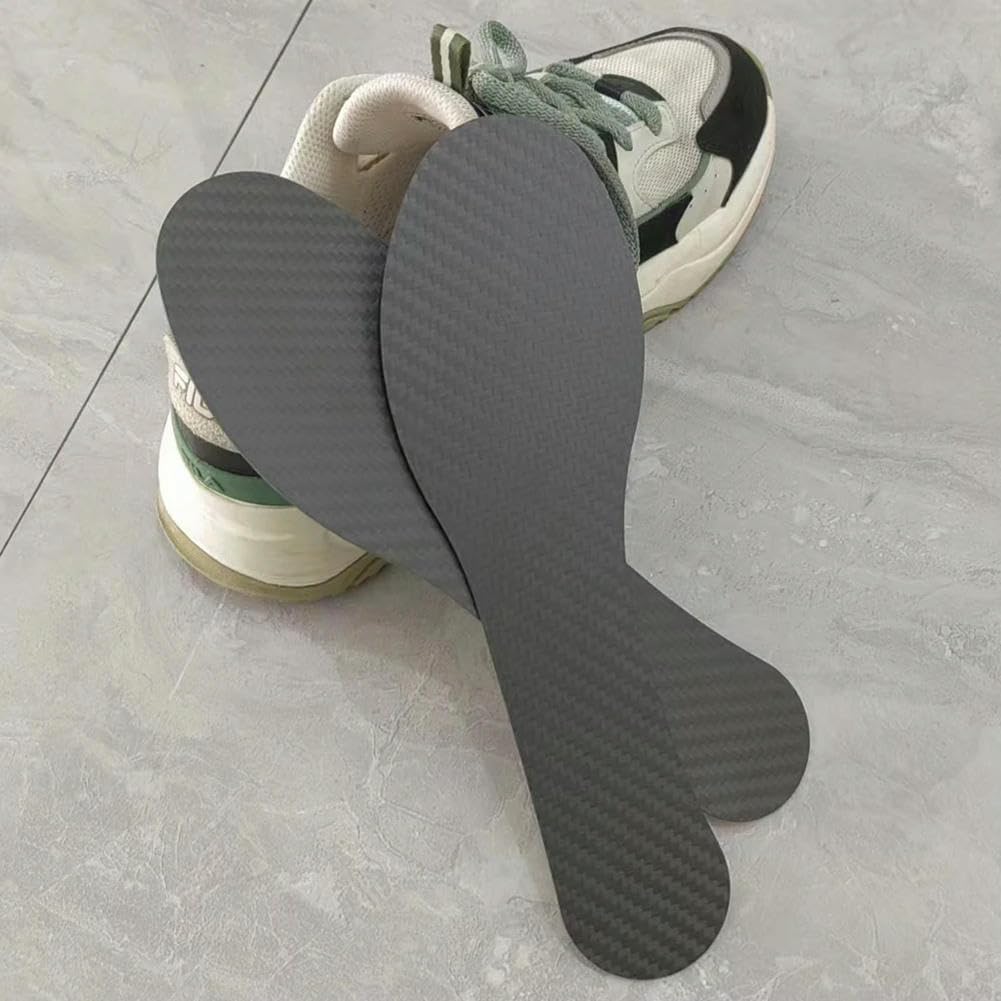 0.8mm1.0mm1.2mm Dikte Koolstofvezel Binnenzool Sport Binnenzool Mannelijke Schoen-Pad Vrouwelijke Orthotische Schoen Sneaker Inlegzolen