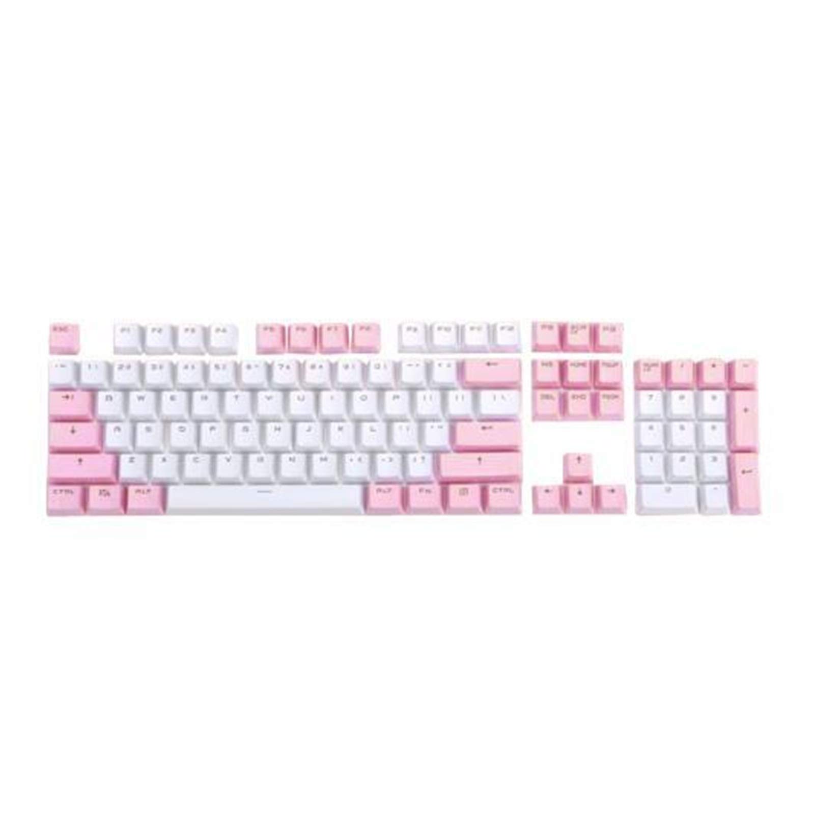 Buy Mechanical Keyboard Button Cap Cap 104pcs Keycaps Dual Colors