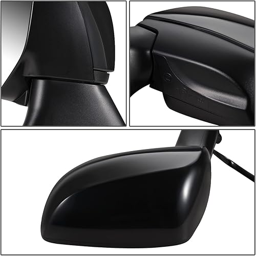 Miniatura 5 de DNA Motoring OEM-MR-SU1320128 Regulación accionada no calentada Controlador izquierdo Espejo lateral plegable Compatible con Impreza 2012-2014