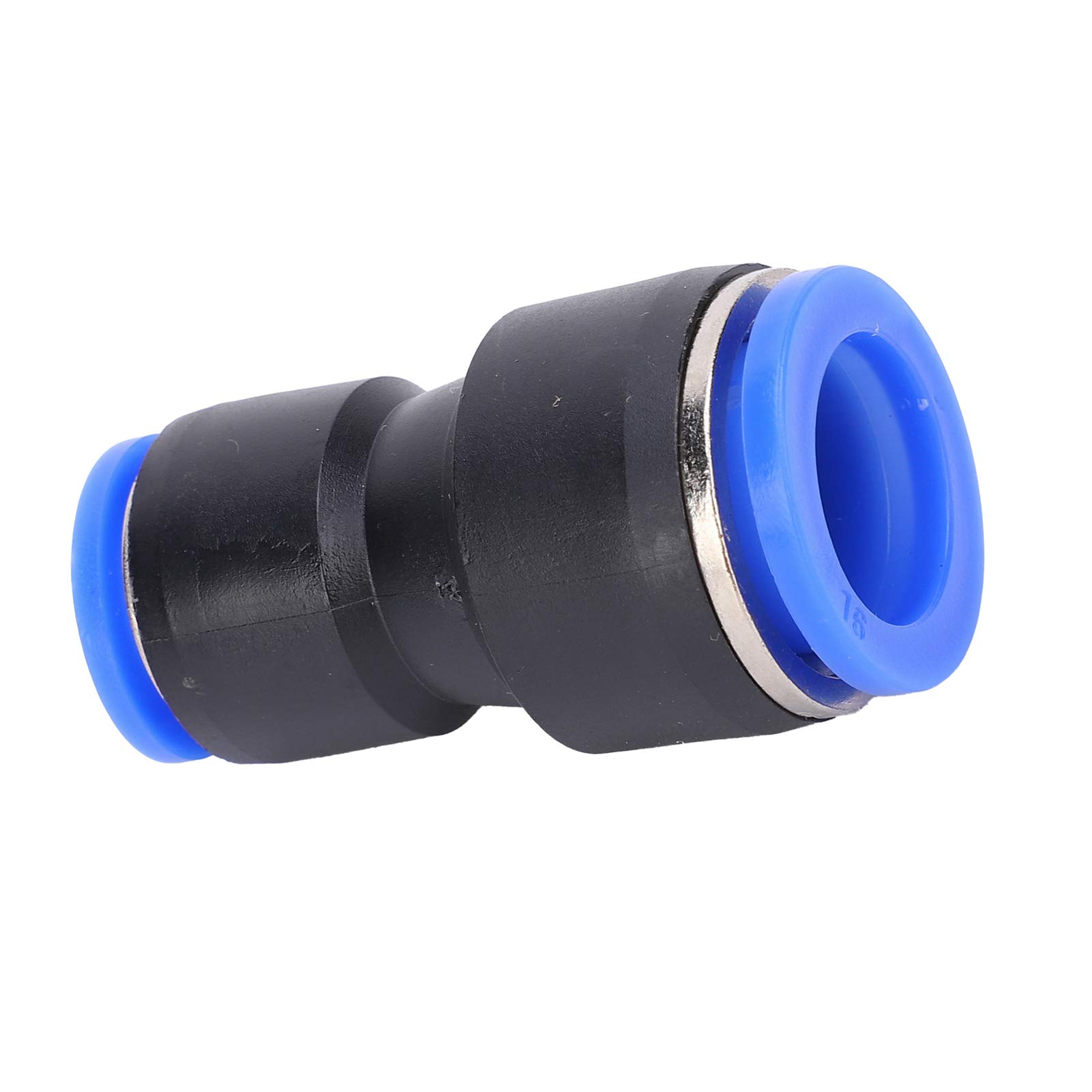50pcs 2 vías Presentación rápida en el conector de ajuste de aire neumático Material PBT para la manguera de tubo PU Juntas de tubería de agua PG16 10