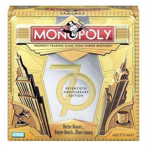 Amazon.co.jp: Monopoly Game 70th Anniversary Edition by Milton