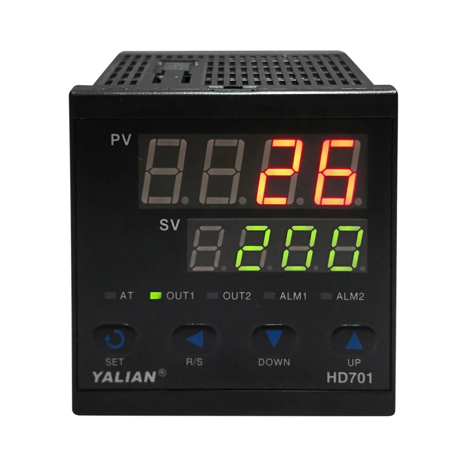 Two Alarm Output Industry Thermoregulator Pid Temperature Controller Max Temperature 1372 °C Thermocouple Input SSR Output(HD701 2 lines alarm)
