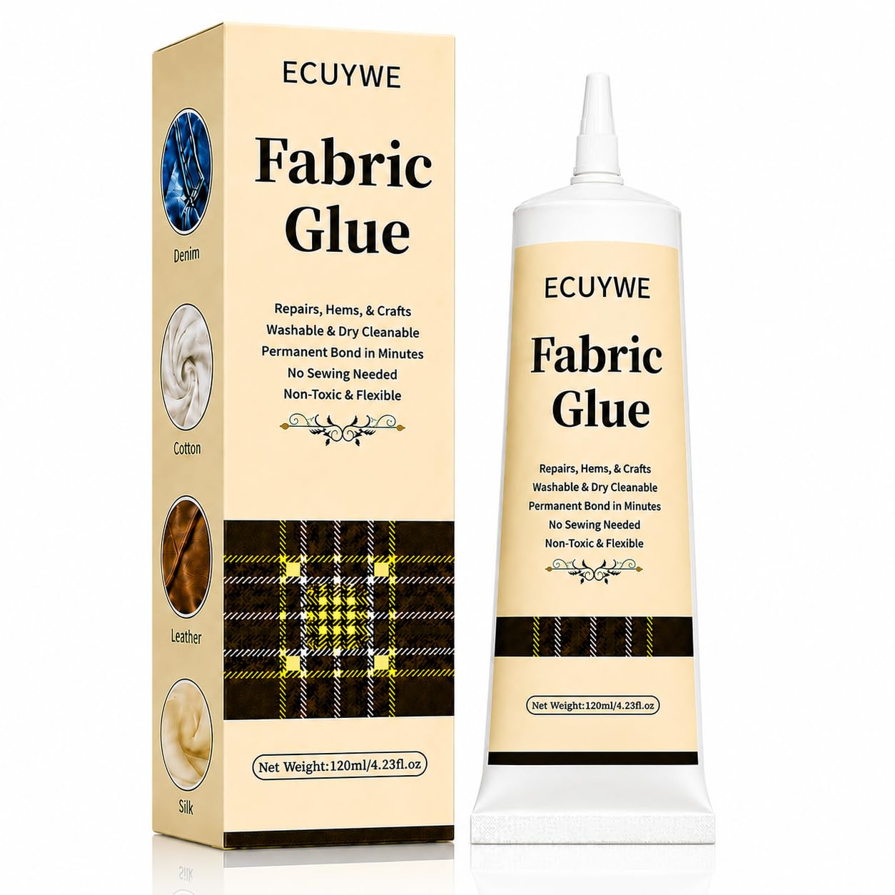 Ecuywe Fabric Glue