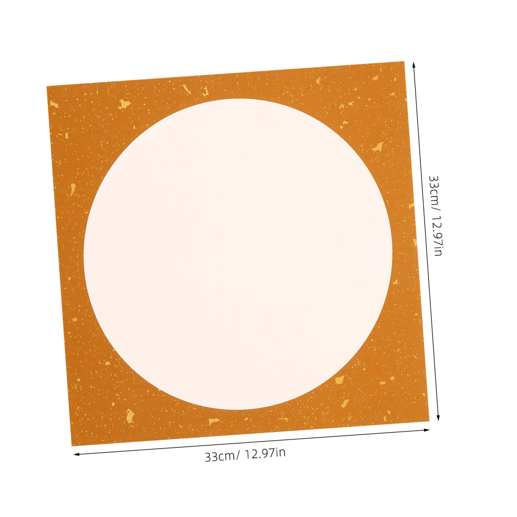 HOODANCOS 10Sheets Rice Paper for Calligraphy and Drawing Blank Art Paper with Frame for Calligraphy Painting and Crafting High Ink Absorption Non Penetrating Surface