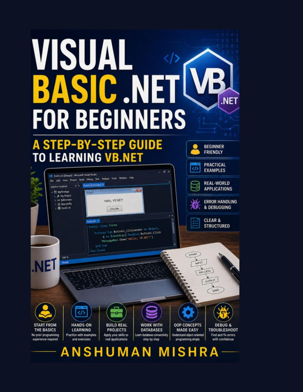 Visual Basic .NET for Beginners: A Step-by-Step Guide to Learning VB.NET (Project)
