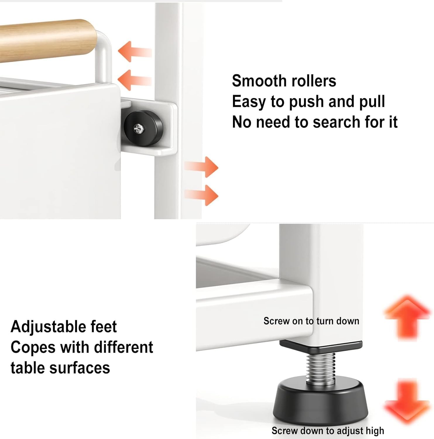 Amazon｜スライド引き出し収納、シンク下スライドアウト収納棚引き出し