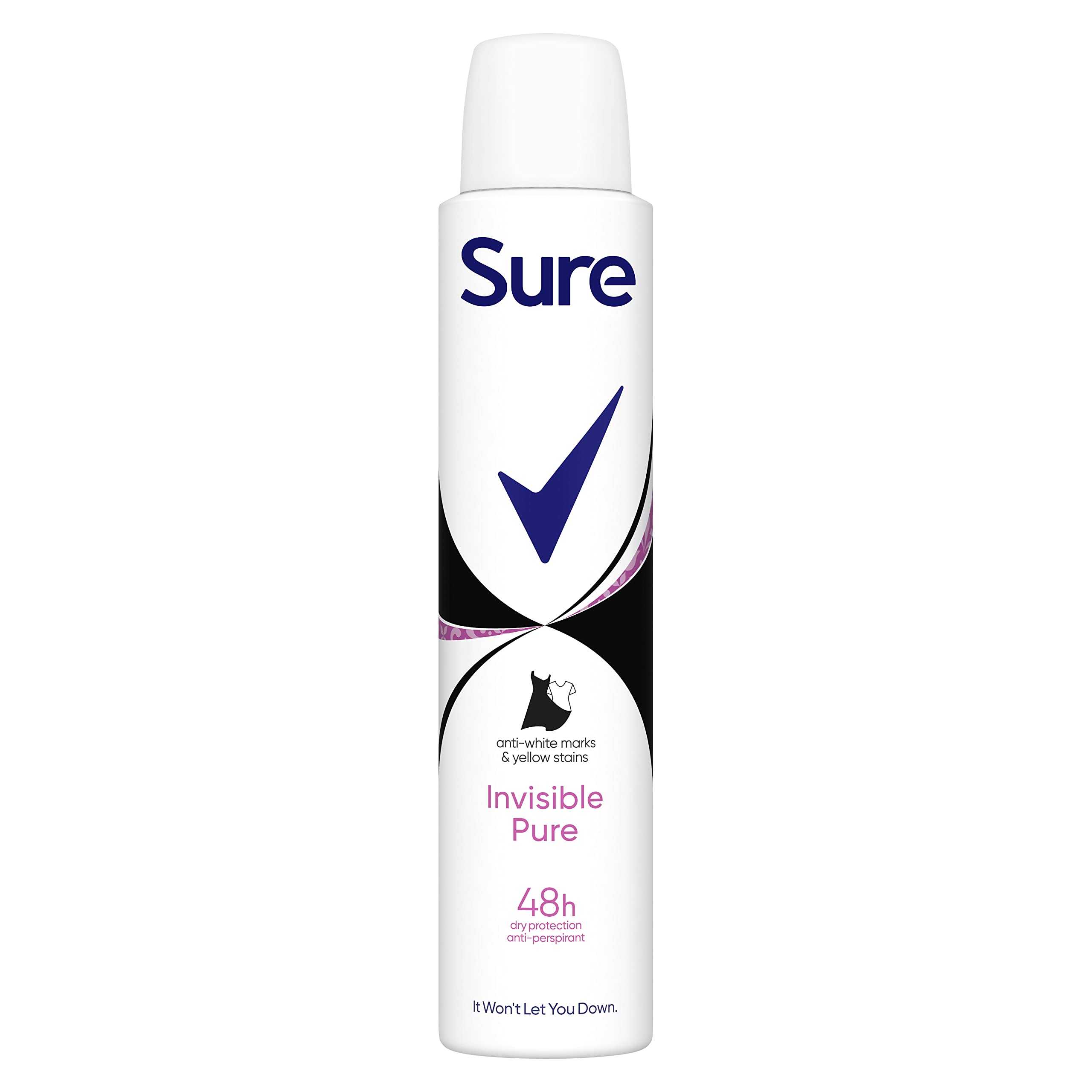 Sure Invisible Pure Anti-Perspirant Aerosol 200ml