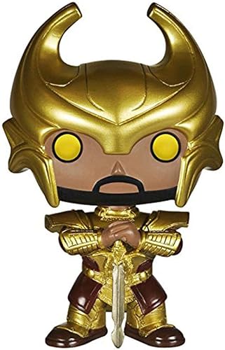 Funko POP Marvel (Bobble): Figura de acción de Heimdall con casco