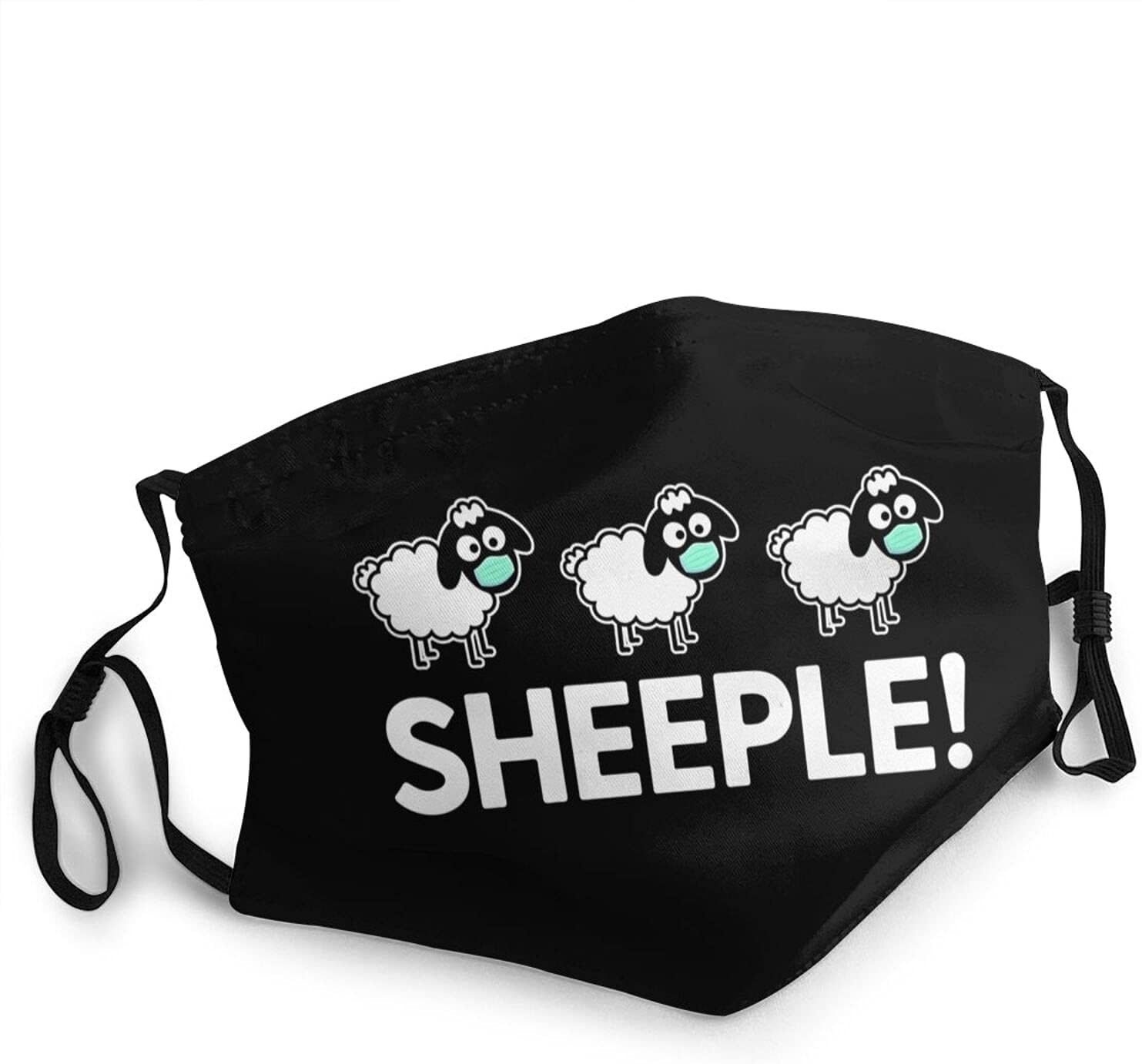 Adult Sheeple Mask Face-Mask Cover Reusable Mouth Guard Adjustable Outdoor Balaclave