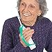 EazyHold Aqua Silicone Adaptive Aid, Universal Cuff Hand Grip Assistive Device for Rehab, Disabled, Cerebral Palsy, Special Needs, Arthritis, Stroke, Physical Therapy 2-Pack 6.5