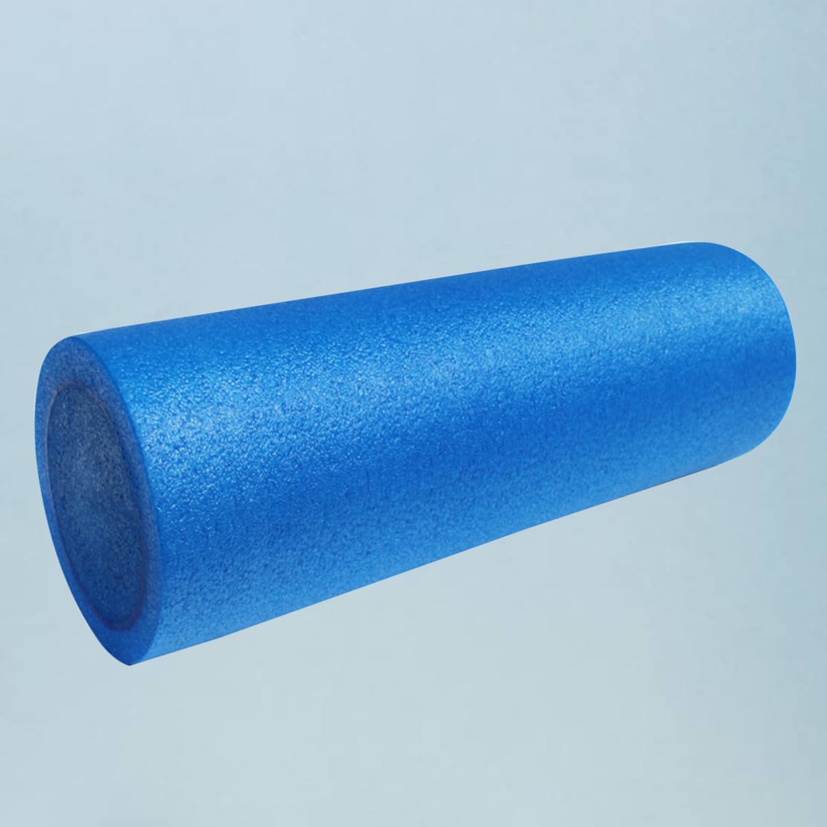 Rodillo de Masaje para Yoga y Fitness de Espuma Azul Eje Exterior de Alta Elasticidad para Mujer, Herramienta de Equilibrio y Recuperación Muscular