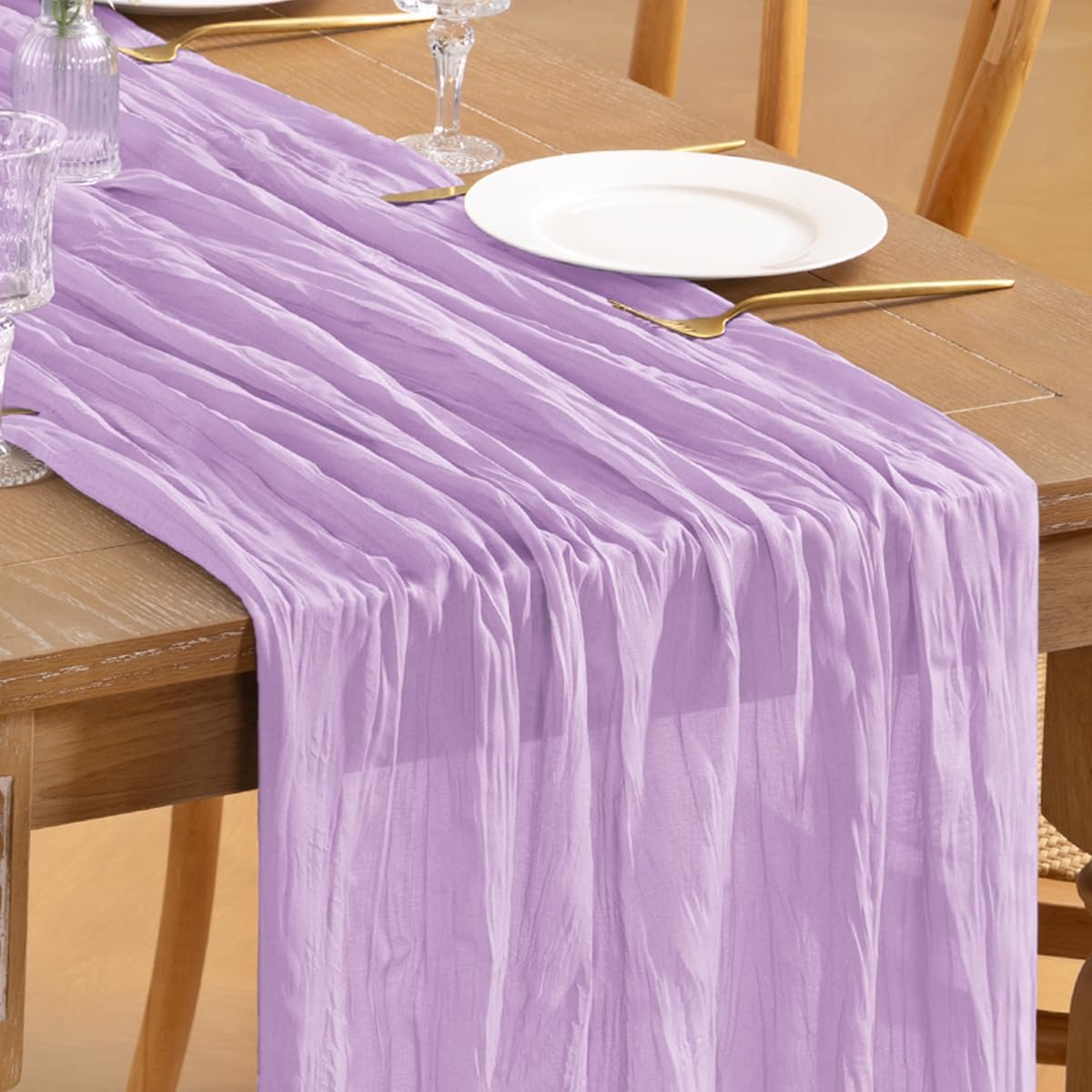 Burgundy Red Cheesecloth Table Runner 12pcs10FT Boho Rustic Sheer Gauze Cheese Cloth Table Runner 35x120 Inch for Anniversary Wedding Bridal Baby Shower Birthday Home Decor