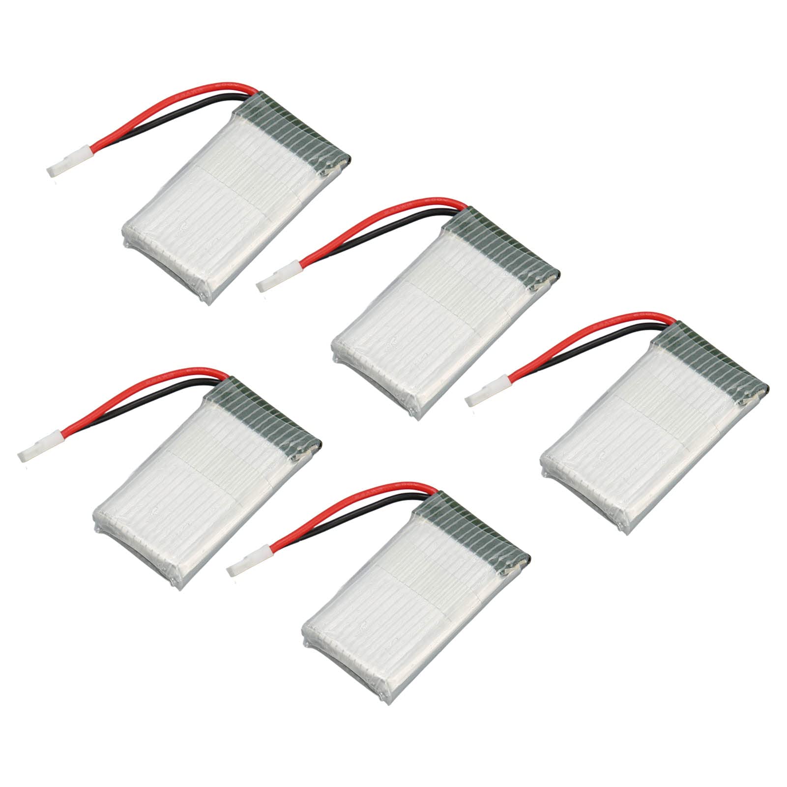Quadcopter X5C 802540 800 5PCS 802540 800mAh RC Drone Batería Portátil RC UAV Batería de Respaldo Accesorios para SYMA X5C X5C-1 X5 X5SC X5SW M68 K60 - Batería UAV de Control