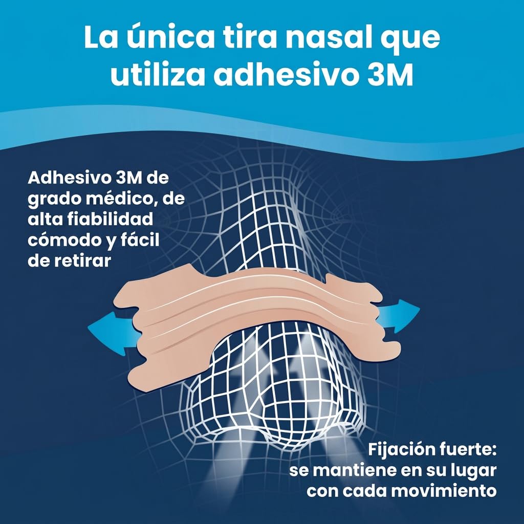 Breathe Right Clásicas - 30 Tiras Nasales/Alivio de la congestión nasal/Ayuda a reducir los ronquidos/Tiras nasales para respirar mejor/Sin Medicamentos (Grande)