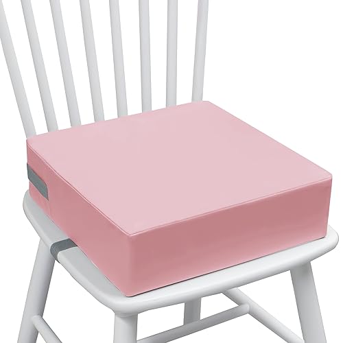 Miniatura 17 de Asiento elevador para mesa de comedor, 2 cinturones de seguridad elásticos, poliuretano antiarañazos, respetuoso con la piel, impermeable