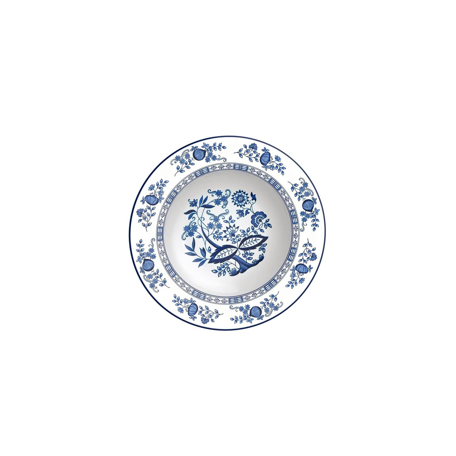 Tramontina Dulce 23cm Decorated Porcelain Deep Plate