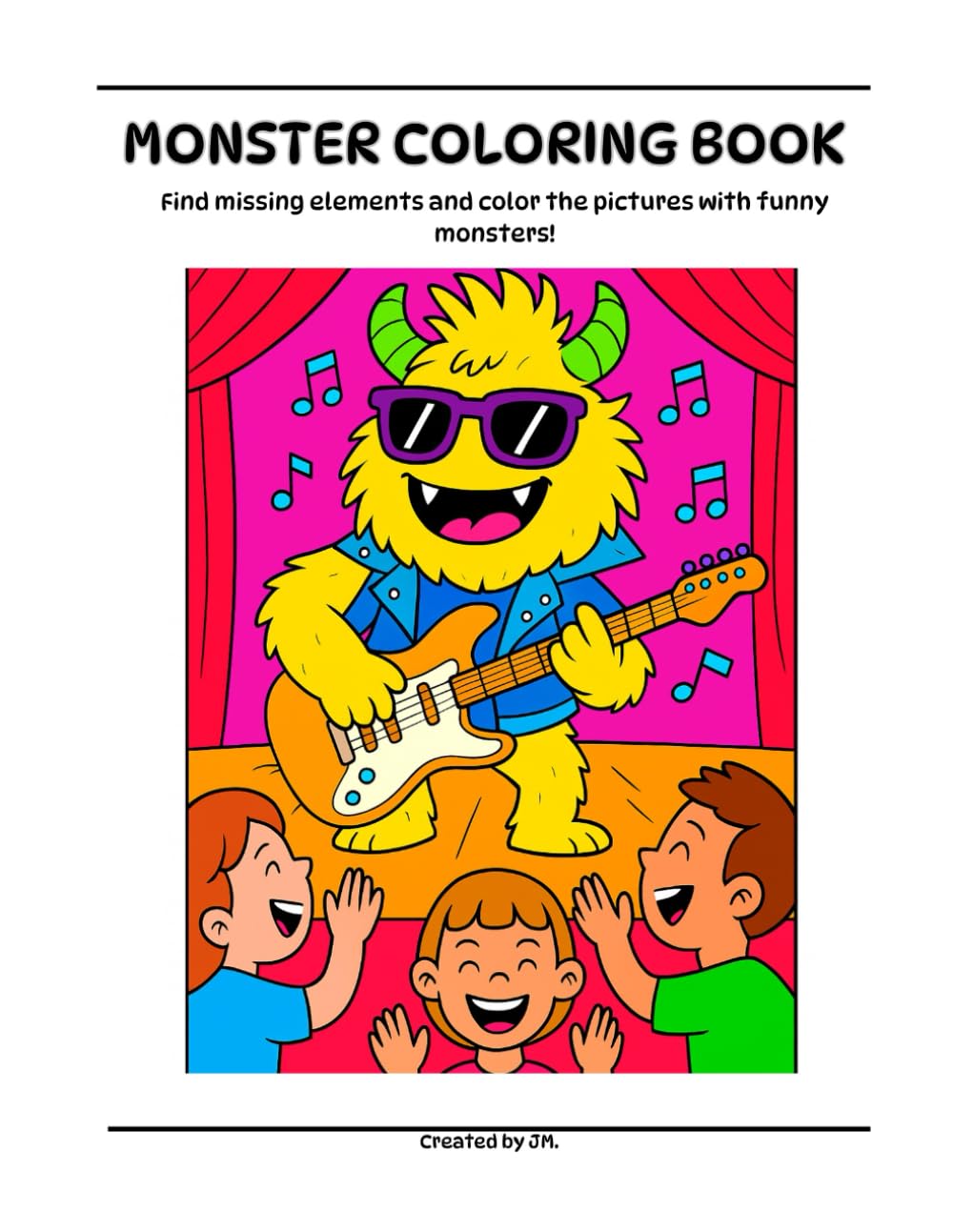 Monster Coloring Book