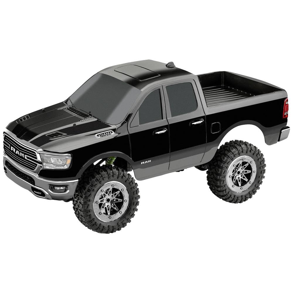 Revell Control Dodge RAM 1500 I zdalnie sterowana ciężarówka off-road, dla poszukiwaczy przygód i fanów off-road, z silnikiem elektrycznym i dużymi oponami profilowymi, podwyższone podwozie