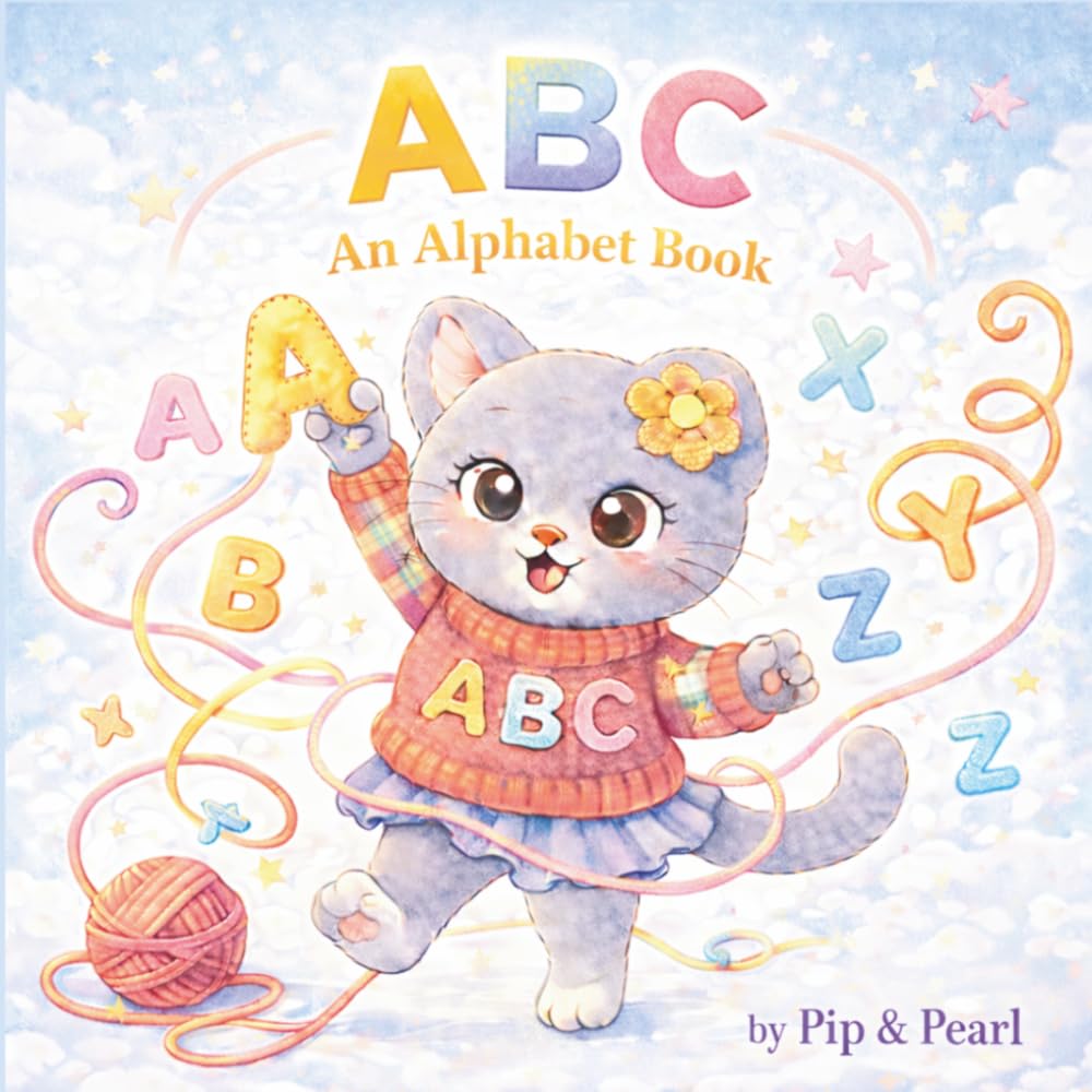 ABC: An Alphabet Book (Pip & Pearl Children's Books and Coloring Books)