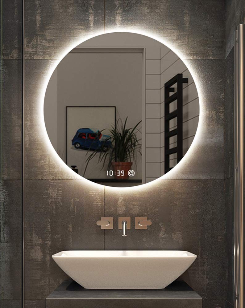 Buy LED Illuminated Bathroom Mirror With Bluetooth and Temperature