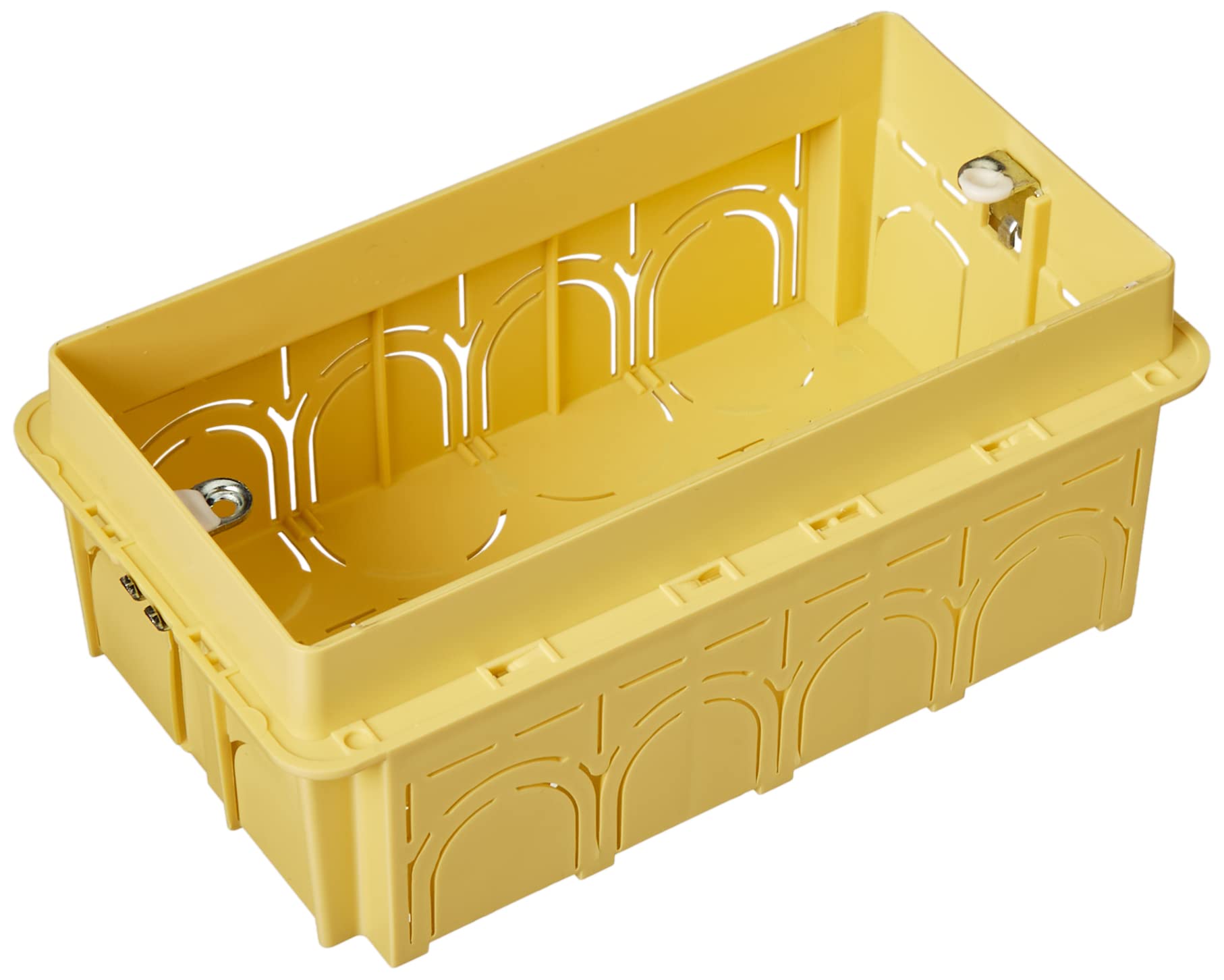 BTicino S504EF - Kit de 3 cajas, amarillo