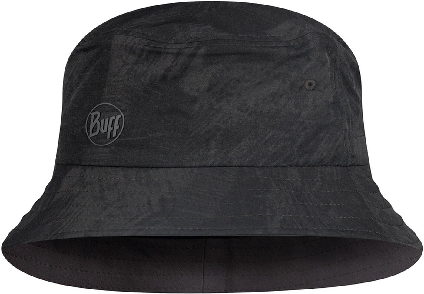 Buff Unisex Adventure Walking Sun Bucket Hat - Black - S/M