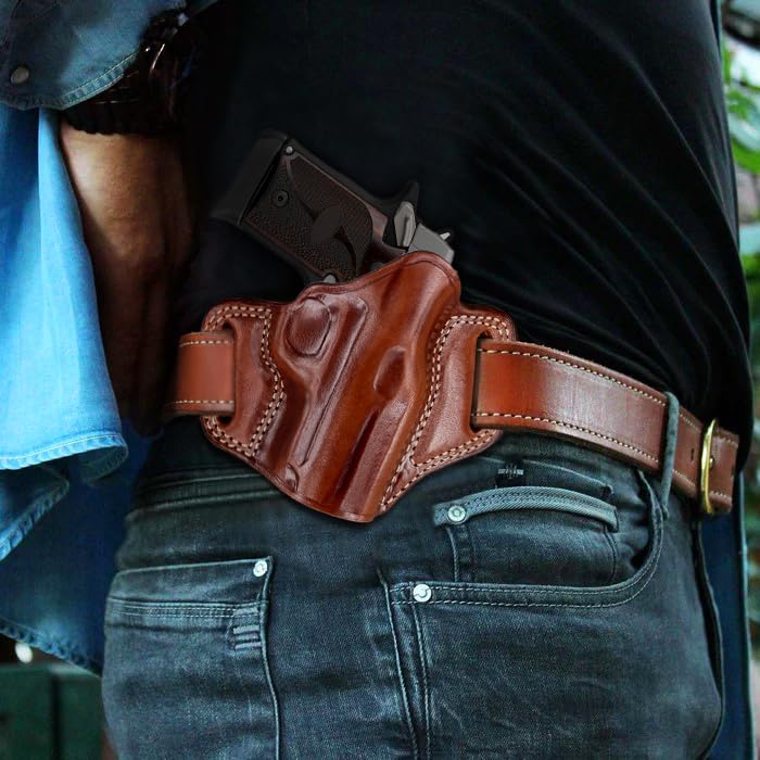 Amazon.com : Masc Premium The Ultimate Leather OWB Pancake Holster