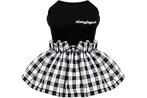 Sleek and Sophisticated Black Dress for your Canine Companion