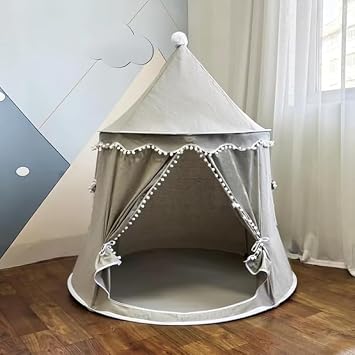 Kids Tent Large Space Indoor Tent Secret Base Portable Toys for Boys and Girls Playhouse Foldable Castle Small House Spring Outing Resting Place Perfect Birthday Gift