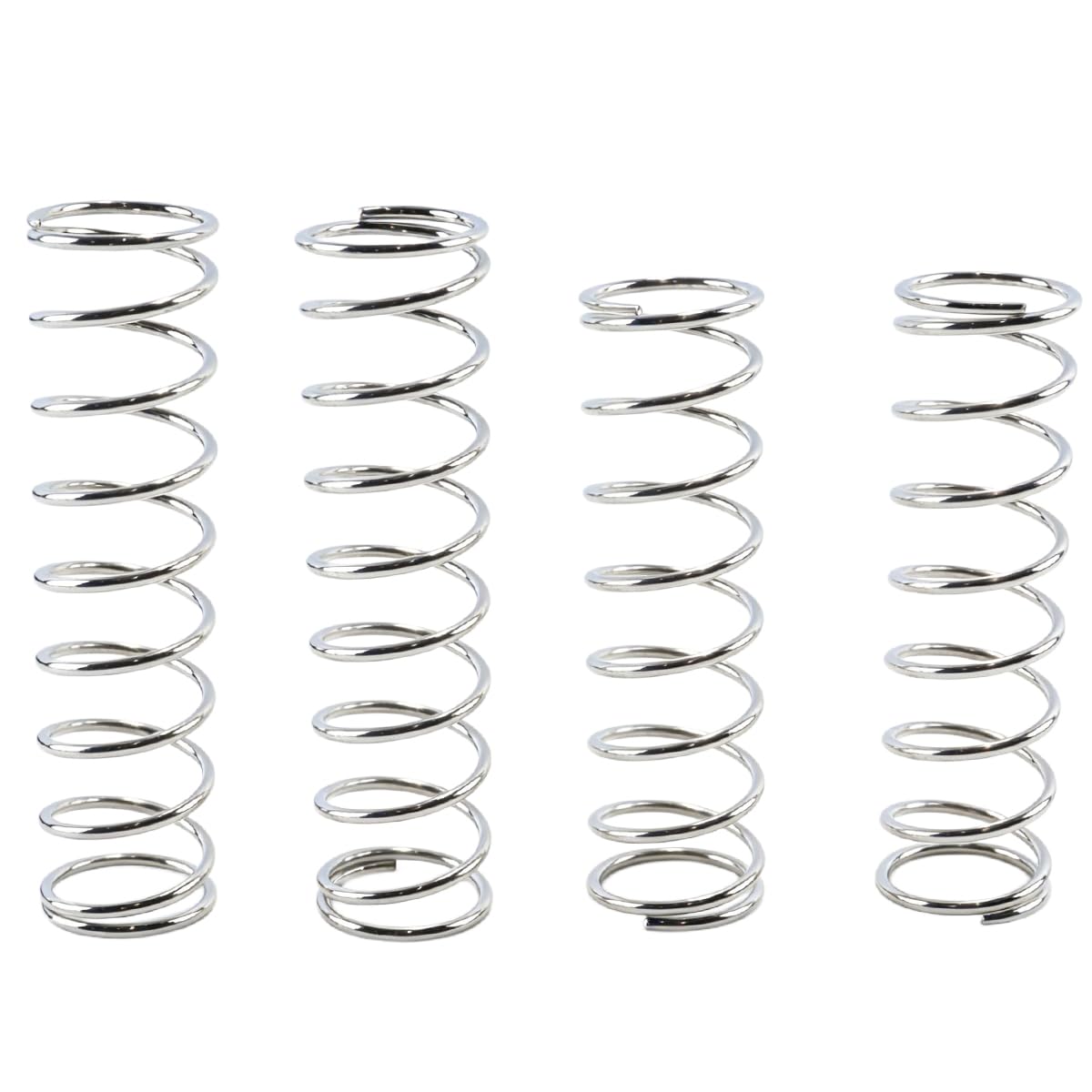 Ubric 4 PCS RC Shock Springs,Front 80mm and Rear 90mm Shock Absorbers Spring for 1/8 Kraton Notorious 6S 1/7 Fireteam Big Rock 6S,ARA330780 ARA330782