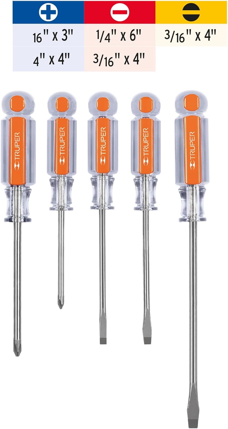 5-Pc Screwdriver Set