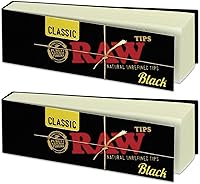 Vista 4 de RAW Murder'd Blackout - Bandeja para cigarrillos Papel negro de tamaño 1-1/4, puntas, bandeja mate, máquina de cigarrillos y protector de arco