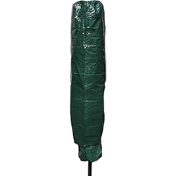 Funda Parasol Excentrico garden mile Grande Verde Funda sombrilla, jardín GIRATORIA Aire Secadora Cubierta, Resistente Impermeable UV PROTEGIDA Funda sombrilla, Gran TAMAÑO 195cm x 45cm