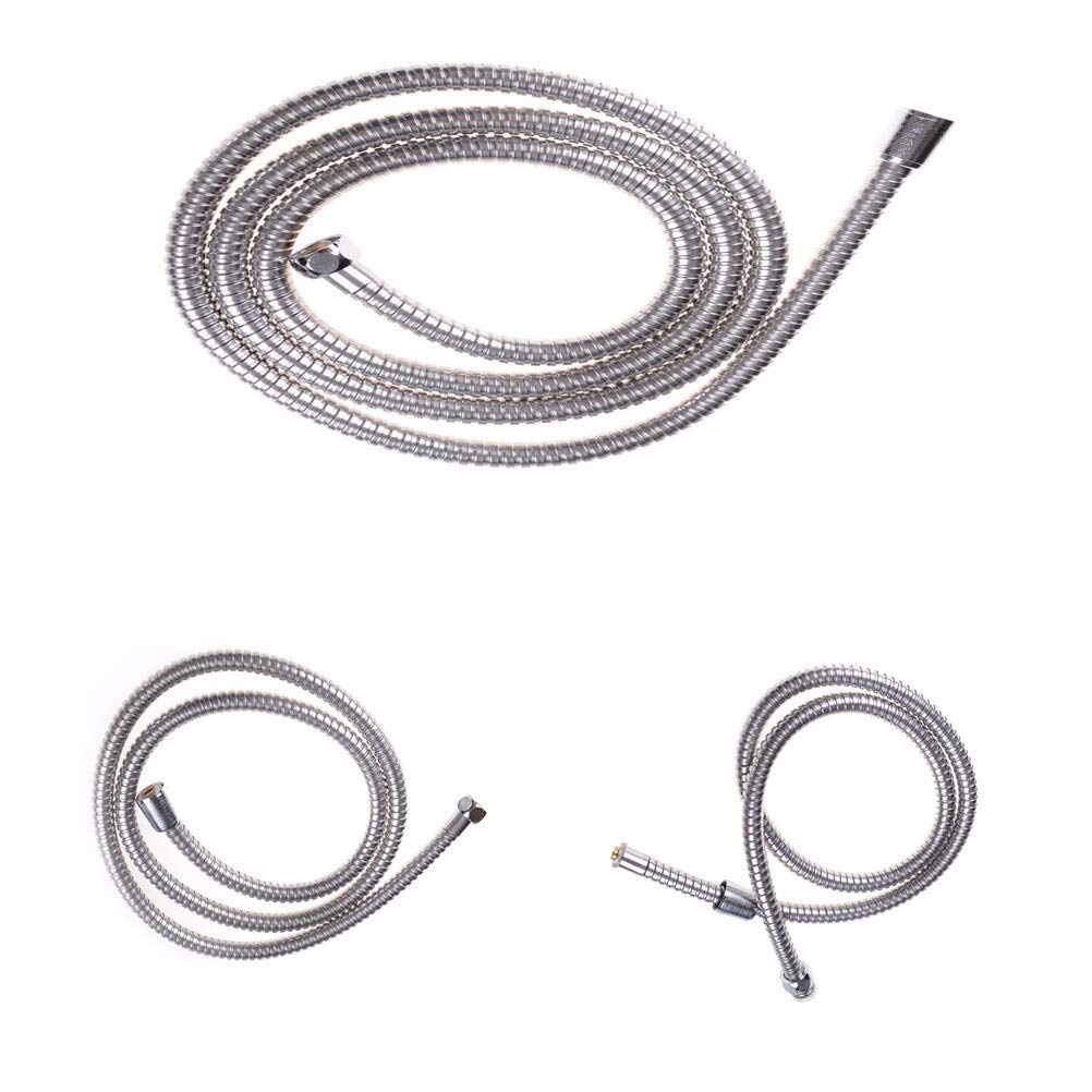 Manguera de ducha extensible de acero inoxidable para baño familiar y limpieza diaria